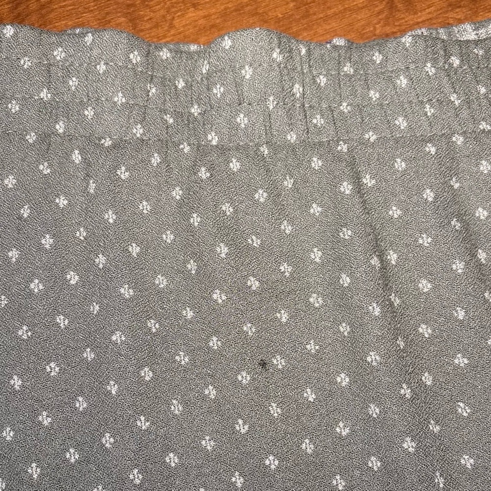 90s wrap skirt, floral and plaid size small - Picture 5 of 9